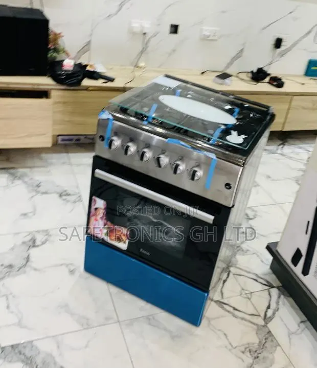Super Best Grey Ferre 60x60 4-Burner Gas Cooker (Auto Ignition · Photo 1