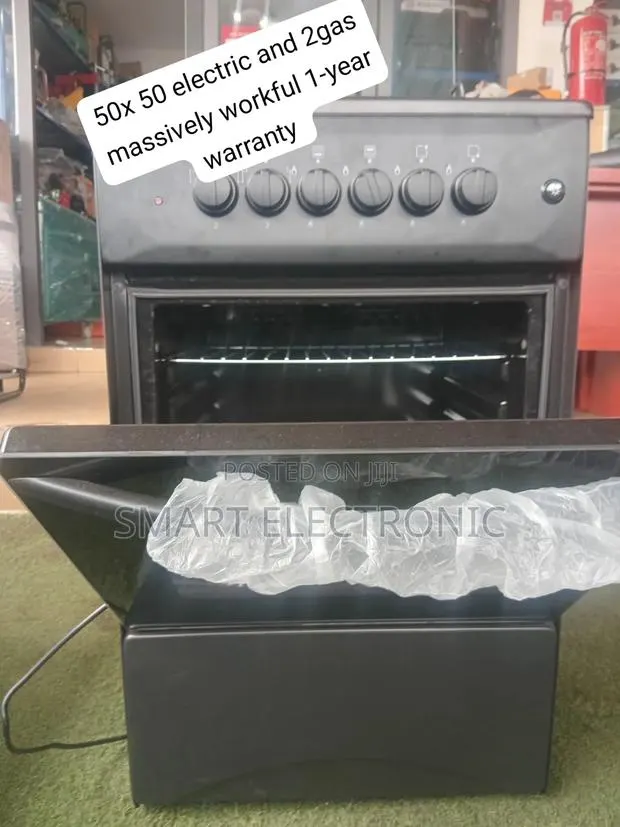 Volcano 6-Burner Gas Cooker – Heavy Duty Stove With Built-in Oven · Photo 1