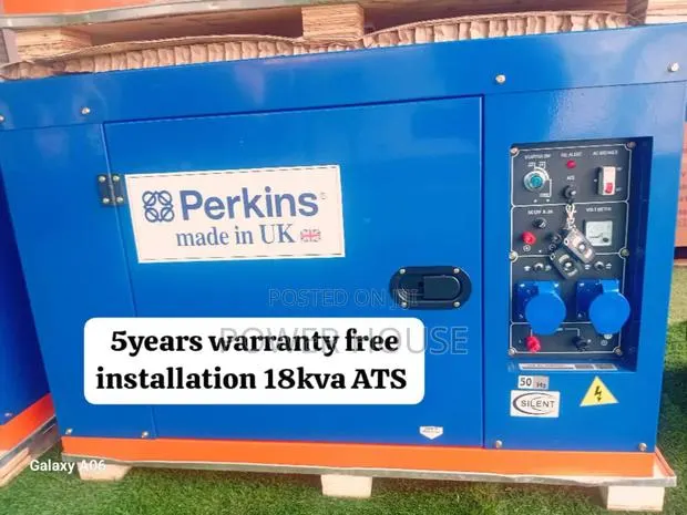 Electric Silver Power 18kva Diesel Generator 18kva · Photo 1