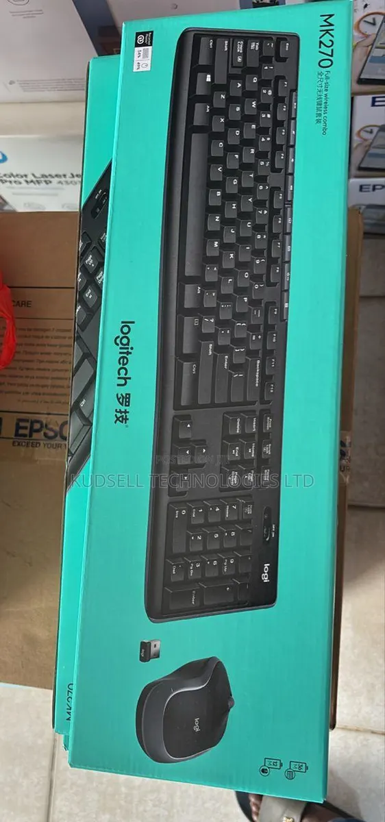 Original Logitech Keyboard Mouse Mk270 · Photo 1