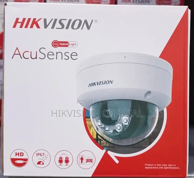 Hikvision 4mp Ip Acusense Dome · Photo 1