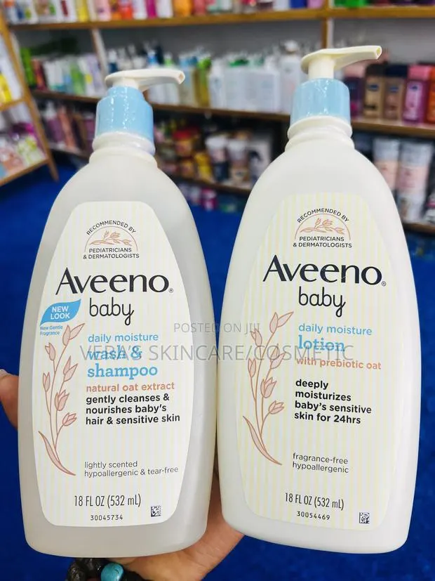 Aveeno Baby Wash and Lotion · Photo 1