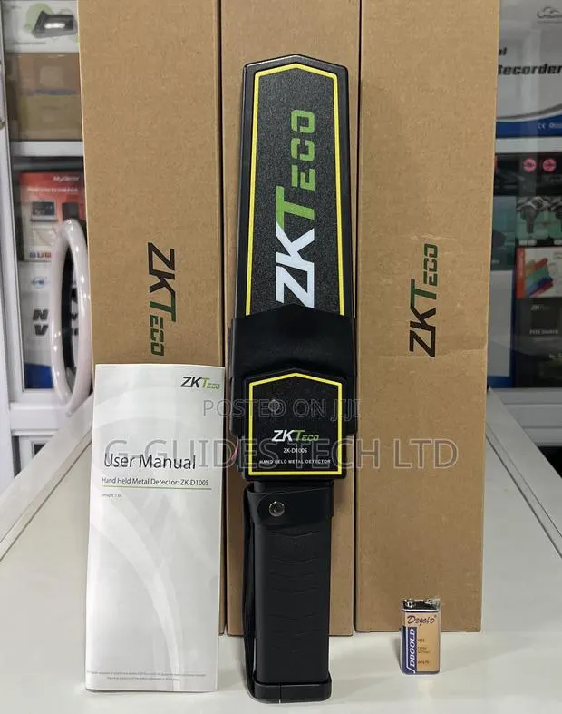 Zkteco Hand Held Metal Detector Zk-d100s · Photo 1