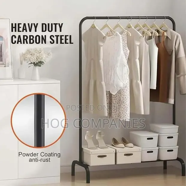 Quality Freestanding Single Metal Cloth Rack- Fast Delivery in 2hrs · Photo 3