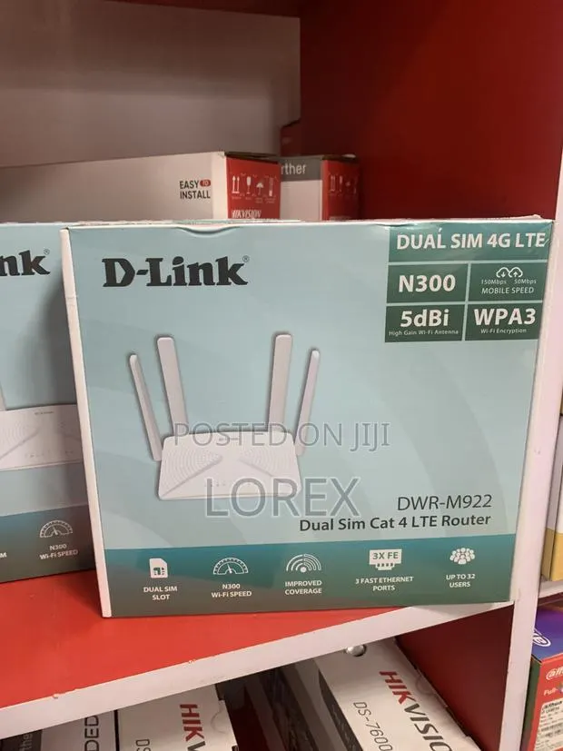D-Link DWR-M922 Dual Sim Cat 4 Lte Router · Photo 1