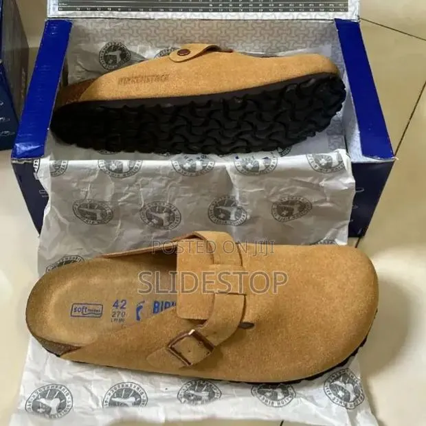 Birkenstock Boston(Brown) · Photo 1