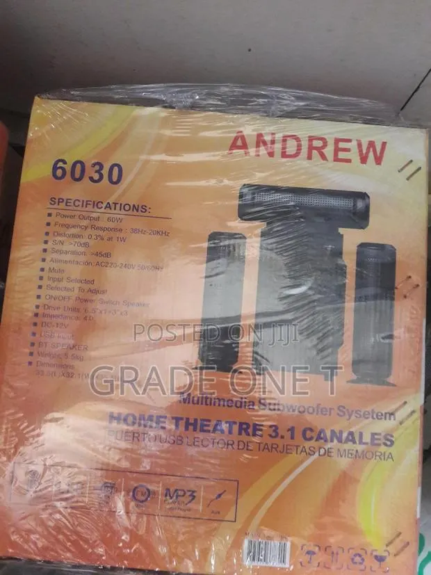 6030 Home Theatre System - 3.1 Channel - · Photo 1