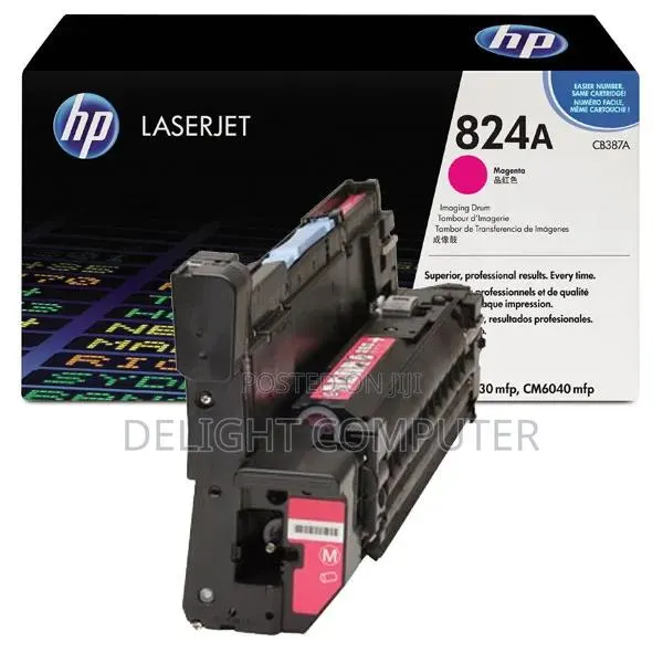 HP 824A Magenta Original LaserJet Image Drum | CB387A · Photo 1