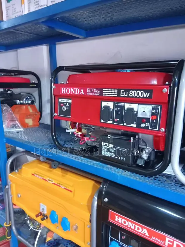 Honda 7.5kva Petrol Generator – Premium Quality Electric Start · Photo 1