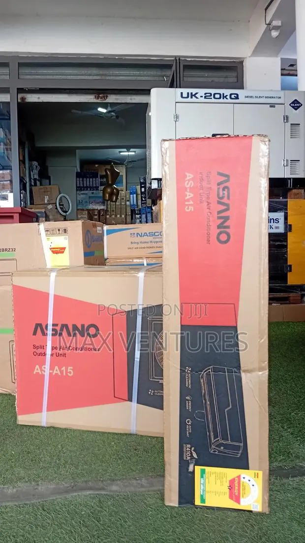 Brand New Asano 1.5hp Split Ac – Powerful Cooling Performance 1.5hp · Photo 1