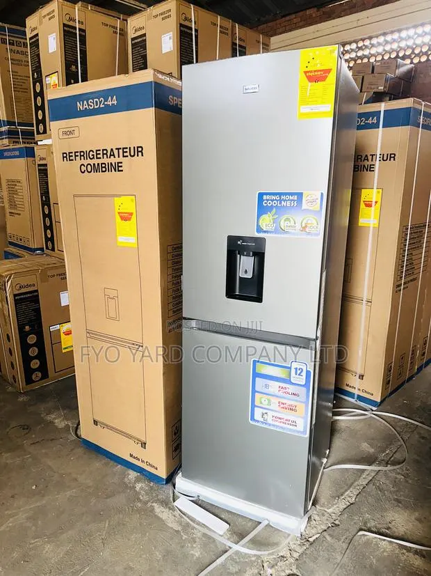 Reliable Fast Cooling Nasco 287ltrs Double Door Dispenser Fridge · Photo 1
