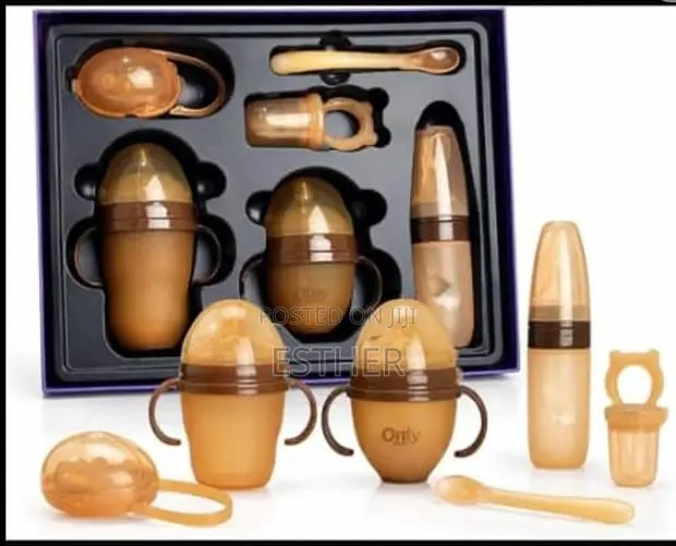 Silicon Feeding Bottle Set · Photo 1