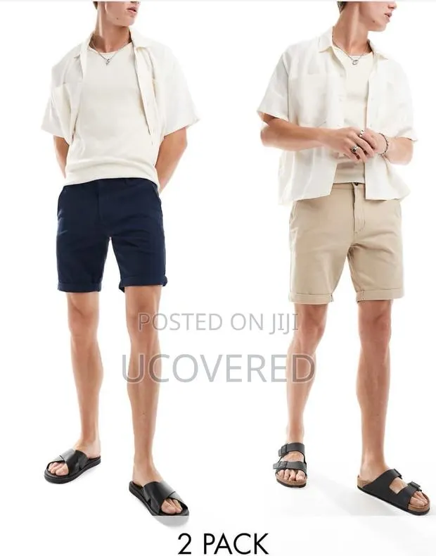Casual Men’S Khaki Shorts · Photo 1