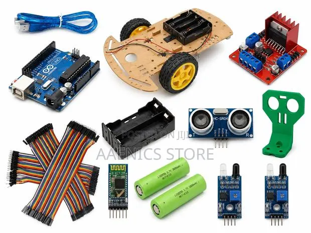 2wd Bluetooth Obstacle Avoidance Robot Car Kit for Arduino Uno · Photo 1