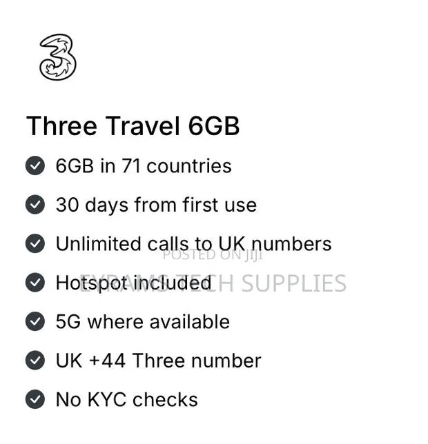 Uk 3 Network Esim · Photo 1