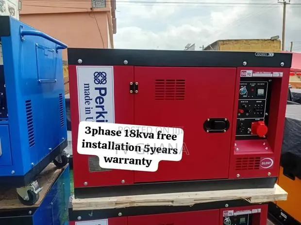 Perkins 18kva Heavy Load Master 3-Phase Genset18kva · Photo 1
