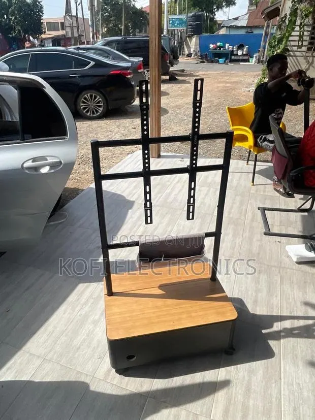 43–65 Inches Mobile Tv Stand With Shelf · Photo 1