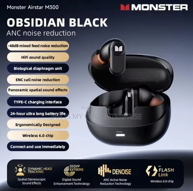 Monster AIRSTAR M300 OWS Gaming Wireless Earphones · Photo 1