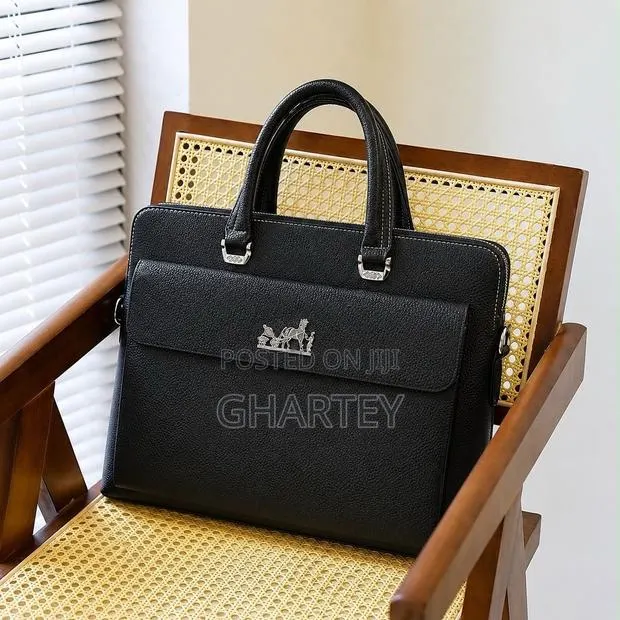 Designer High Quality Leather Laptop Bag Briefcase · Photo 1