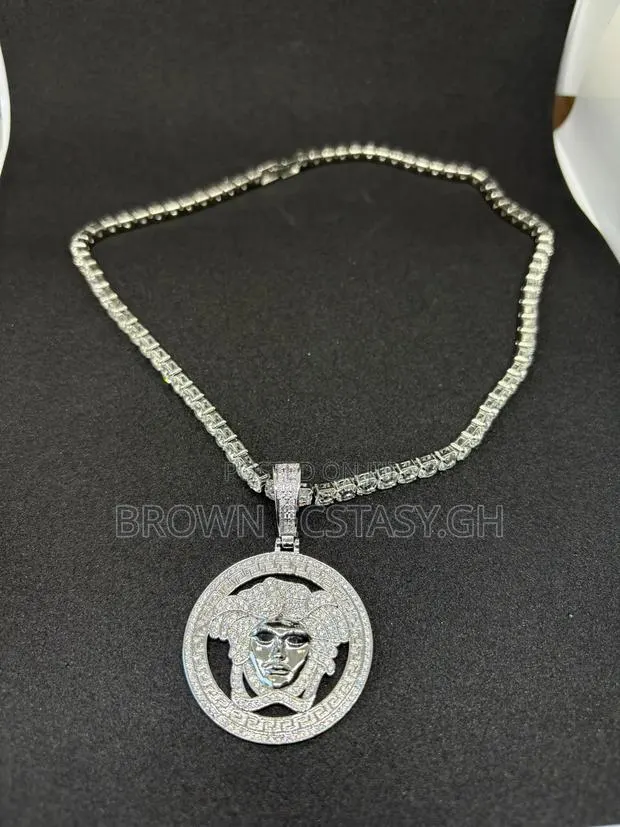 Versace Iced Out Necklace · Photo 1