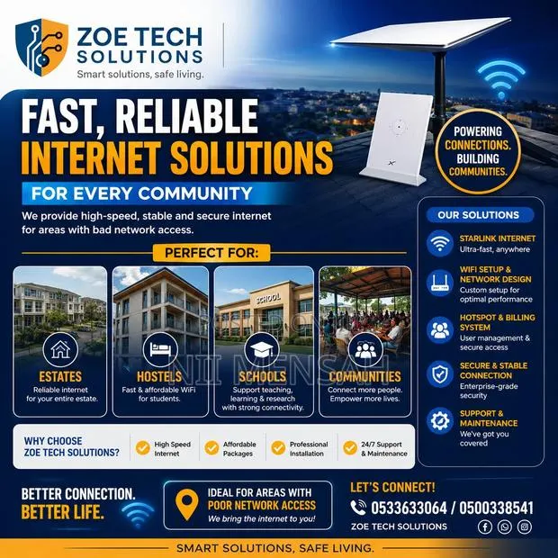 Build Your Starlink Hotspot Business With Zoe Tech Solutions · Photo 1