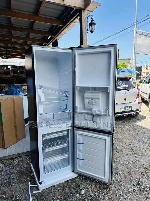 Very Affordable Price Pf-370-13m Mirror Finish Fridge Black · Photo 1