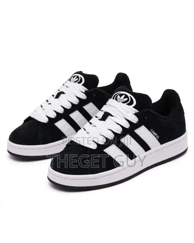 Adidas Campus Black/White · Photo 1