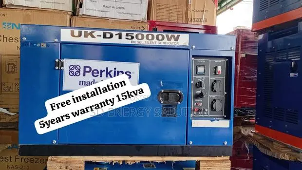 Strong, 15kva Silent Dependable – Perkins 15kva Genset · Photo 1