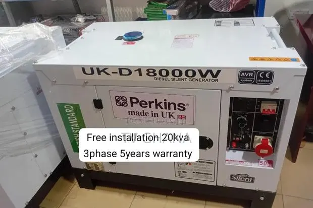 Reliable Perkins 20kVA Generator for Homes Businesses20kva · Photo 1