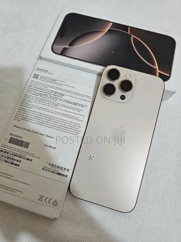 Apple iPhone 16 Pro Max 256 GB Gold · Photo 1