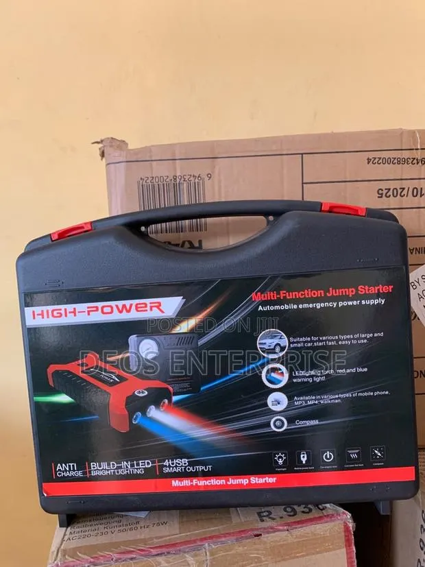 Jump Starter Multi-Function Air Compressor USB Power Pack · Photo 1