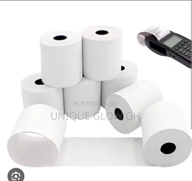 Thermal Paper Rolls for Pos Devices (57mmx40mm) for Receipts · Photo 1