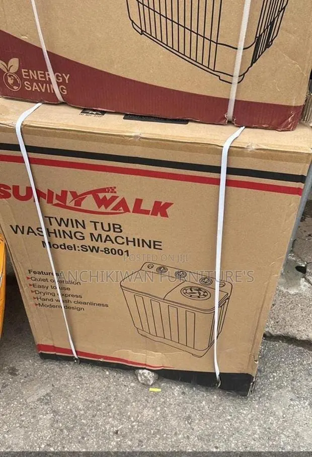 Sunny Walk/Zara Twin Turbo 8kg Washing Machine (Cash on Delivery) · Photo 1