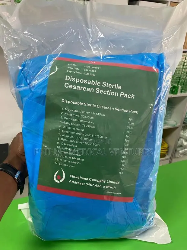 Disposable Sterile Cesarean Section Pack · Photo 1