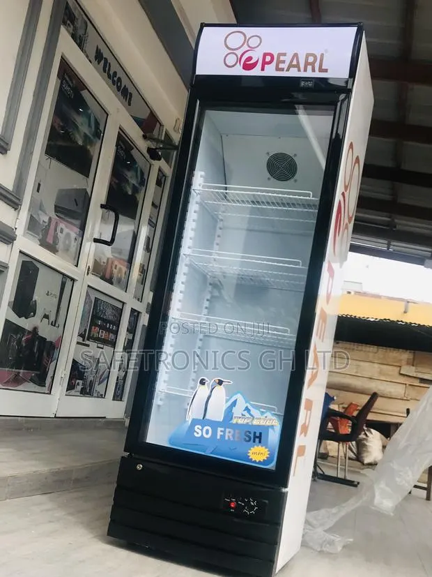Durable Pearl PVC-352 Display Glass 300L Fridge · Photo 1