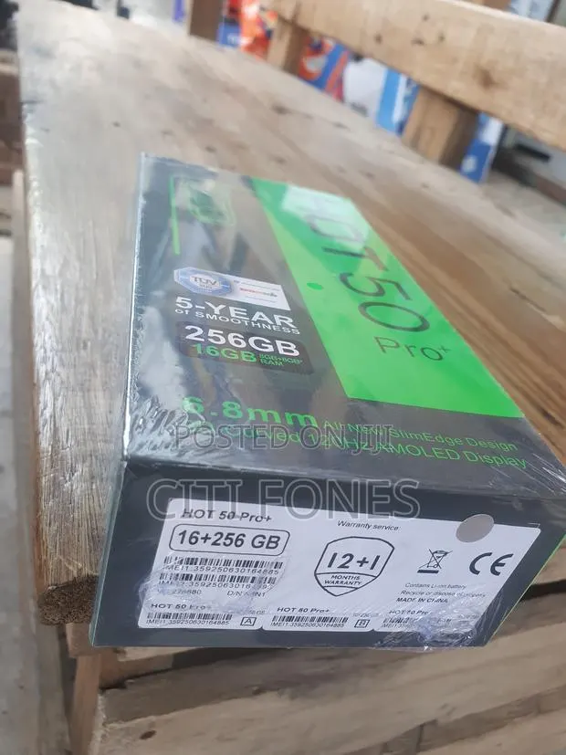 New Infinix Hot 50 Pro+ 4G 256 GB Black · Photo 3