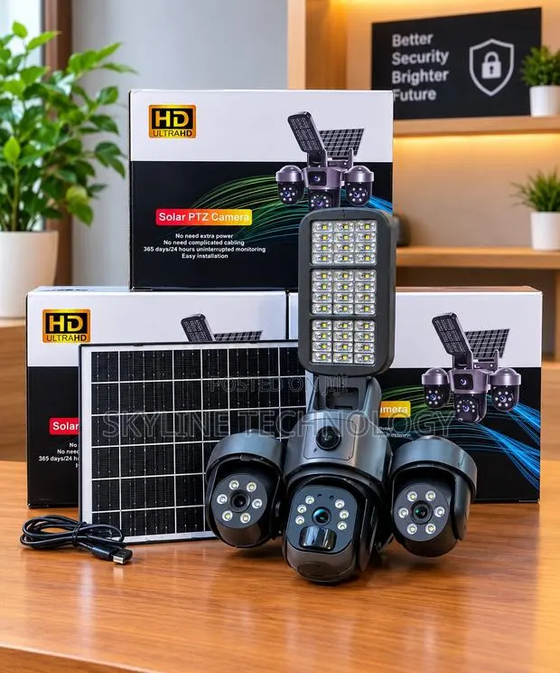 Solar PTZ Camera (4G) 3 Lens · Photo 1