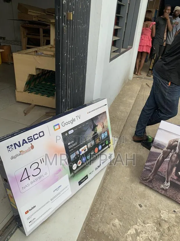 Get Premium Nasco 43” Digital Satellite Television(Black). · Photo 1