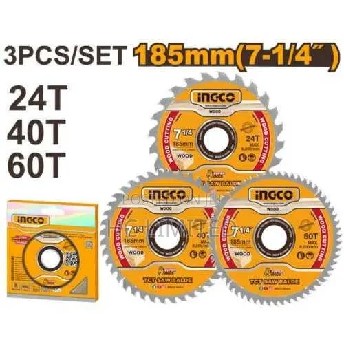 TCT Saw Blades Set (3 PCS/Set) - TSB · Photo 1