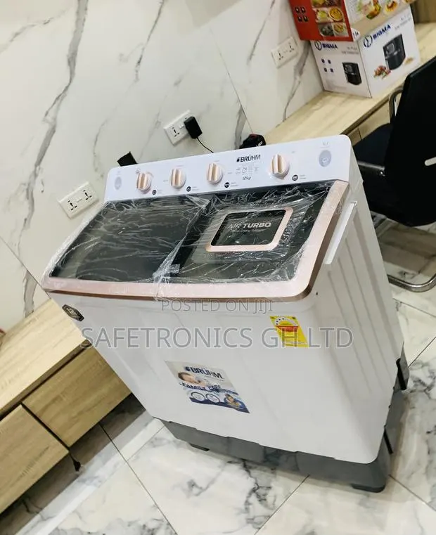 Long Lasting Bruhm 12kg Washing Machine BWT-120h-Twin Tub · Photo 1