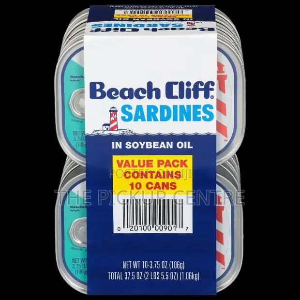 Beach Cliff Sardines in Soybean Oil Pack of 10 · Photo 1