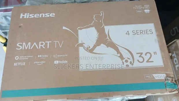 32" Hisense Smart Tv Model:32a4k Assembled in Europe · Photo 1