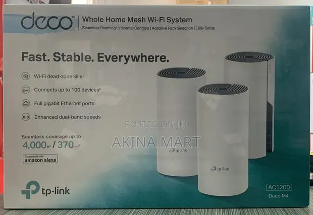 Tp Link Deco M4 Deco M4 Home Mesh Wi-Fi System · Photo 1