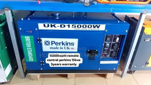 Blue Perkins Remote Control 15kva 15000watt Diesel Generator · Photo 1