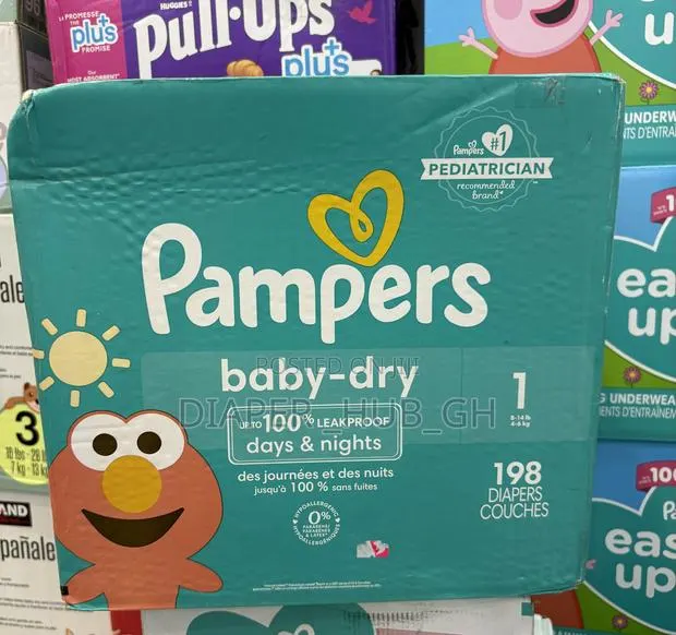 Pampers Baby Dry Diapers Sizes 1 · Photo 1