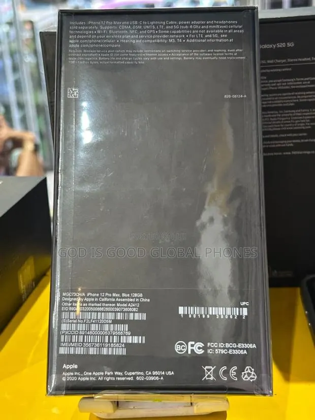 New Samsung Galaxy S20 Ultra 5G 128 GB Black · Photo 1