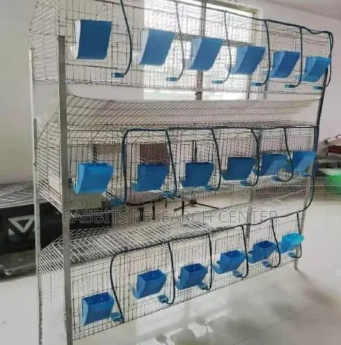 Battery Cages for Rabbits(18 Rooms) · Photo 1