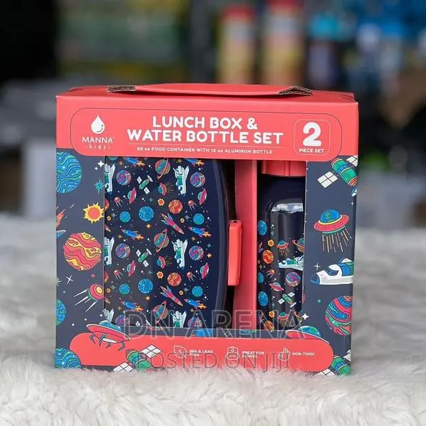 Manna Kids Lunch Box Water Bottle Set · Photo 1
