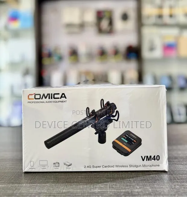 Comica Vm40 2.4g Super Cardioid Wireless Shotgun Microphone · Photo 1