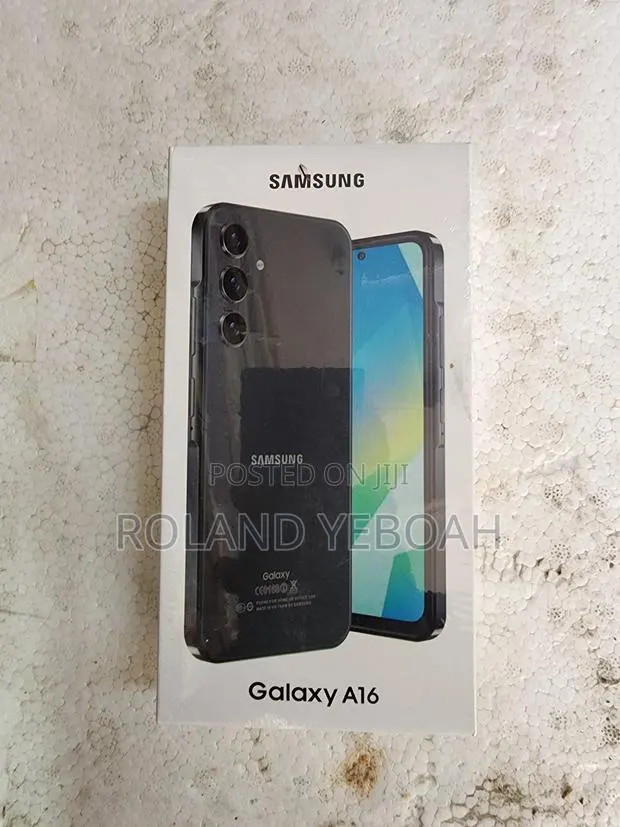 New Samsung Galaxy A16 5G 256 GB Black · Photo 1